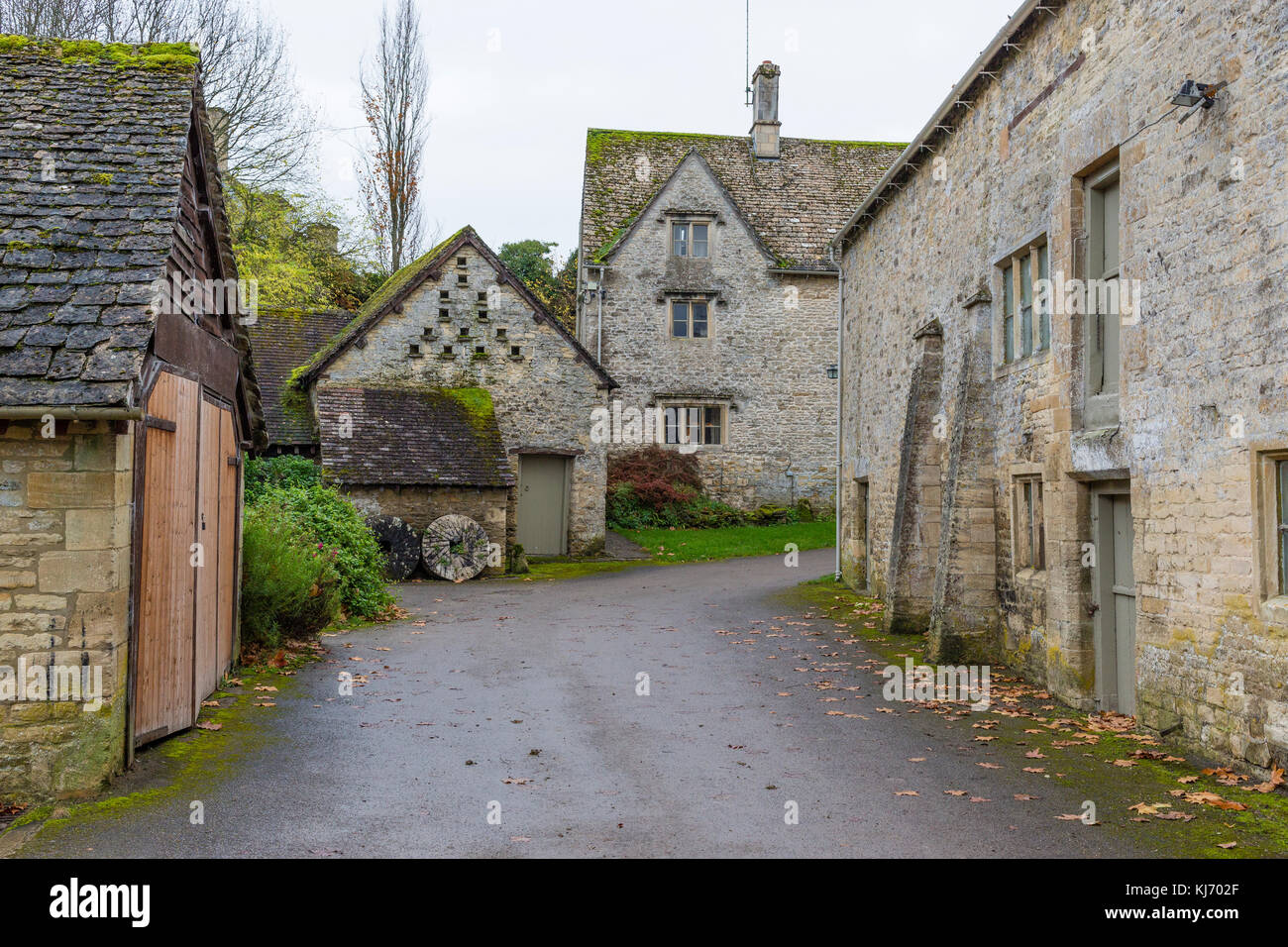 Arlingnton, vicino a Bibury, Cotswolds, Gloucestershire, Regno Unito Foto Stock