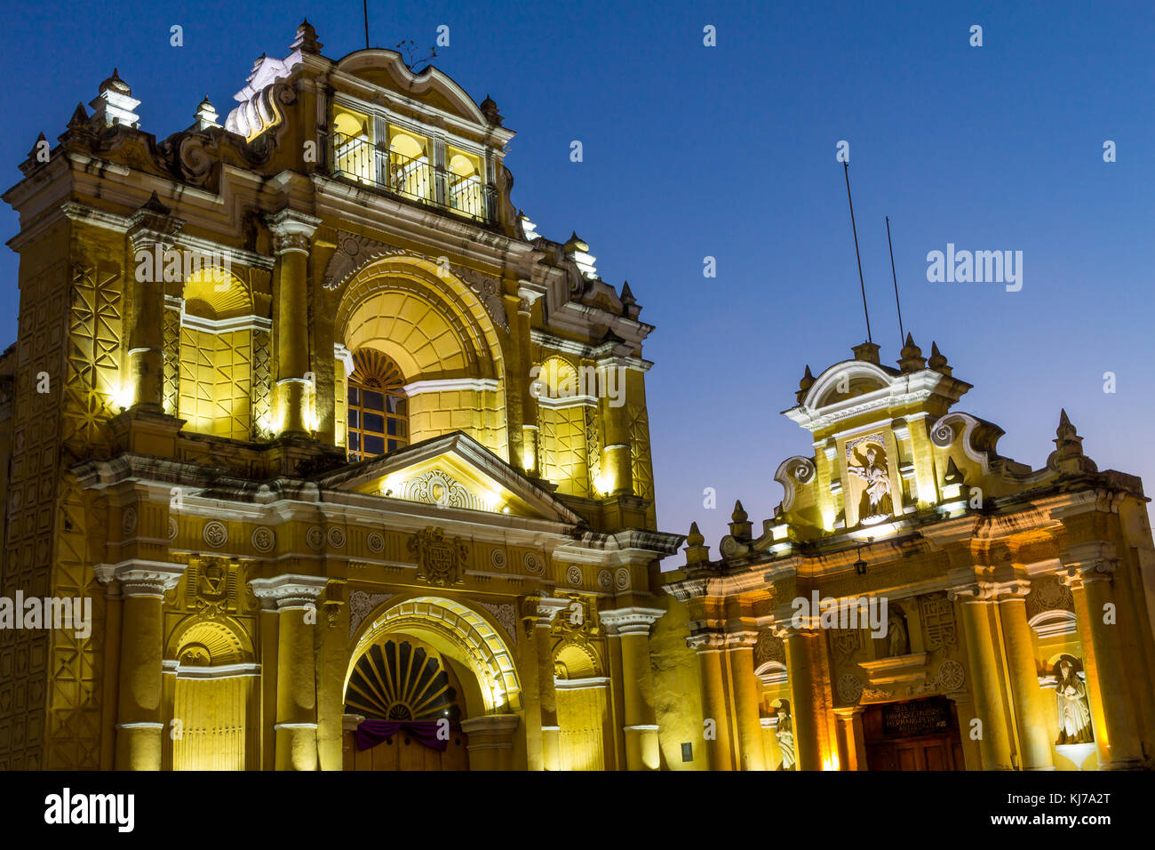 Hermano Pedro Chiesa | Antigua | Guatemala Foto Stock