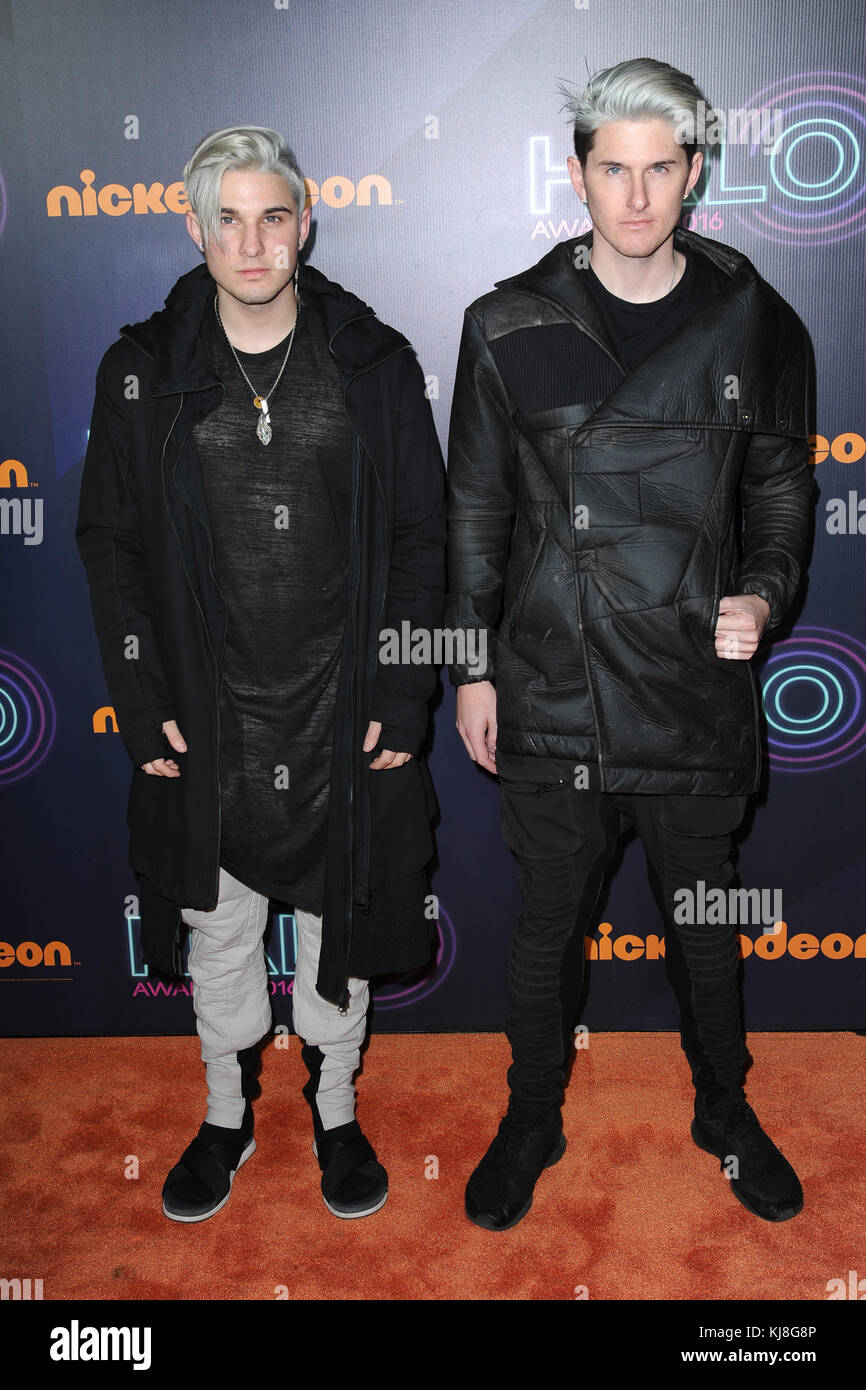 New york, ny - novembre 11: grigio assiste il nickelodeon halo awards 2016 al molo 36 novembre 11, 2016 a New York City. persone: grigio Foto Stock