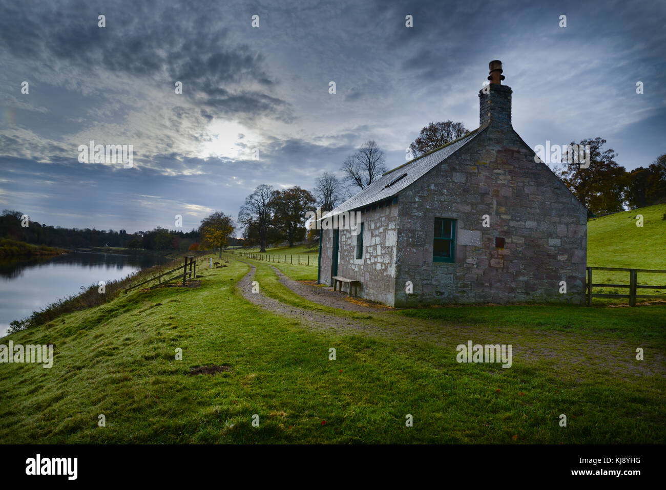 Westford Shiel sul fiume Tweed Foto Stock