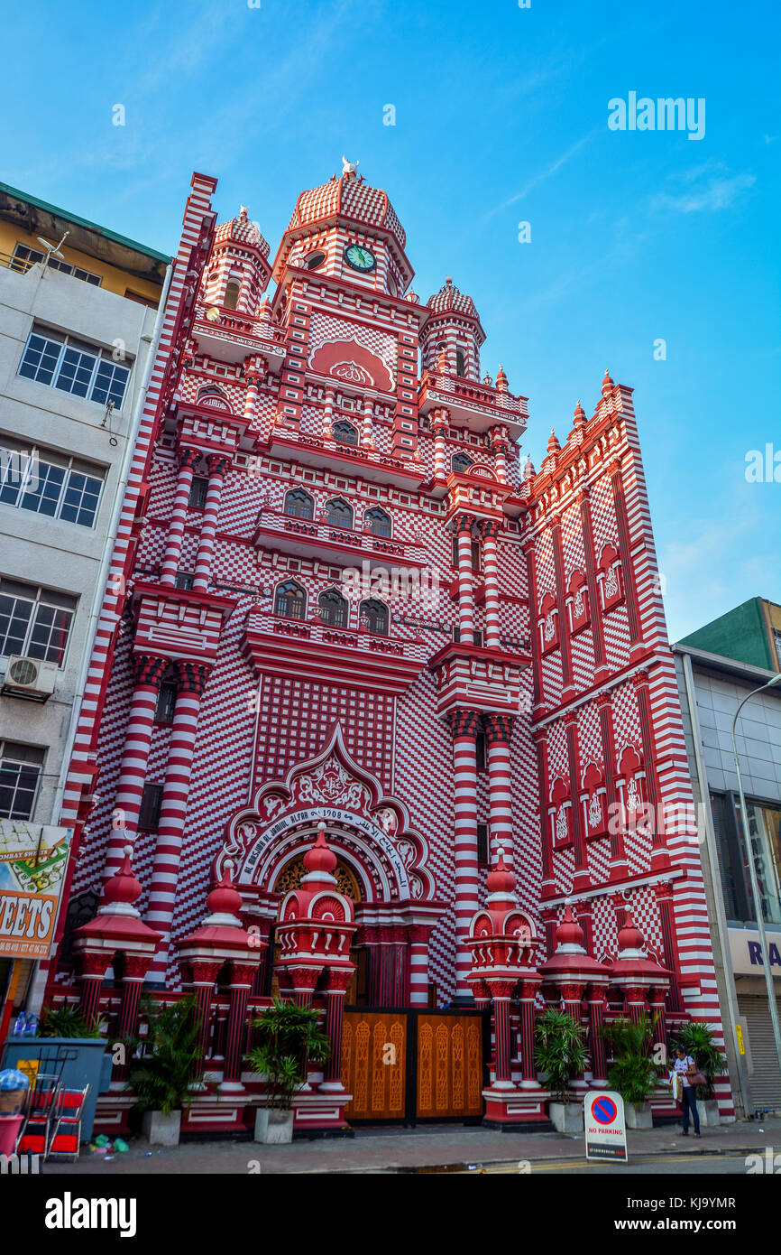 La moschea rossa Foto Stock