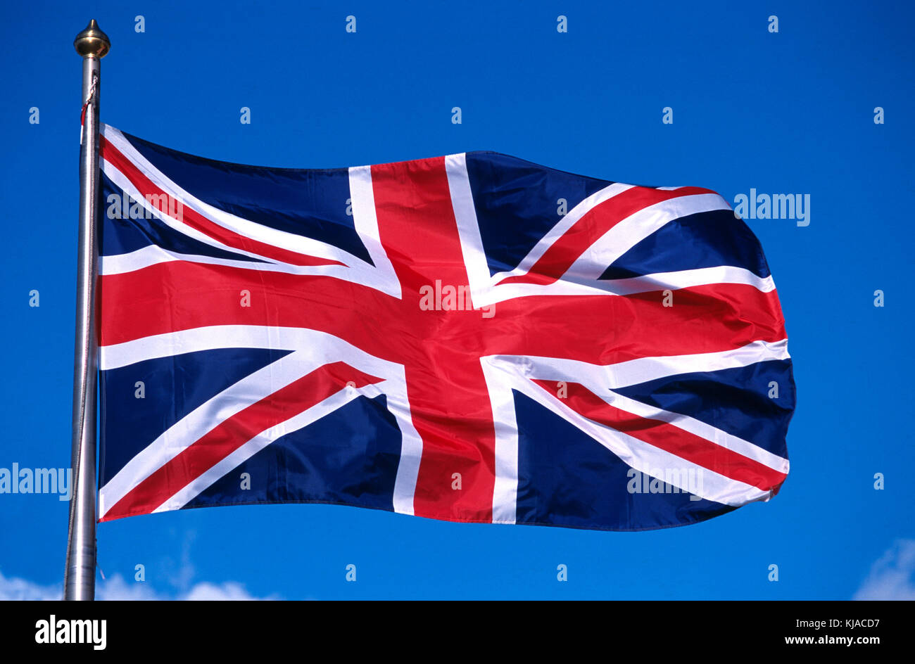 bandiera Union jack Foto Stock