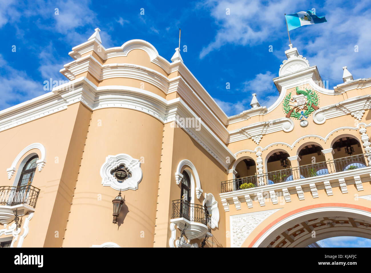 Ex ufficio postale | Città del Guatemala | Guatemala Foto Stock