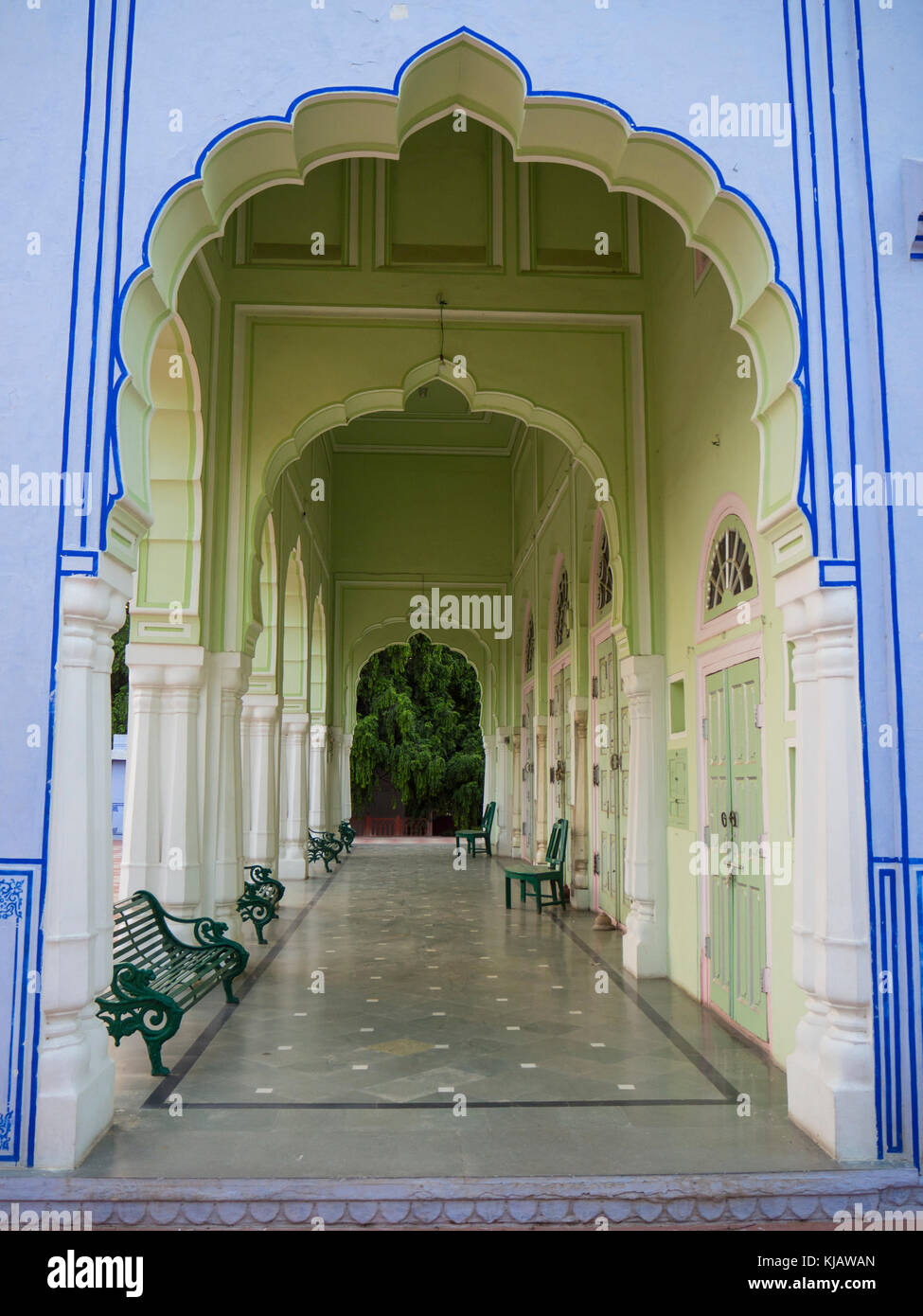 Palace - Jaipur Rajastan India Foto Stock