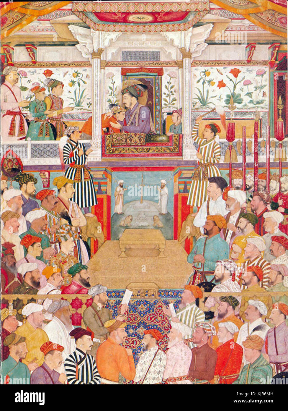 Shah Jahan azienda corte Foto Stock