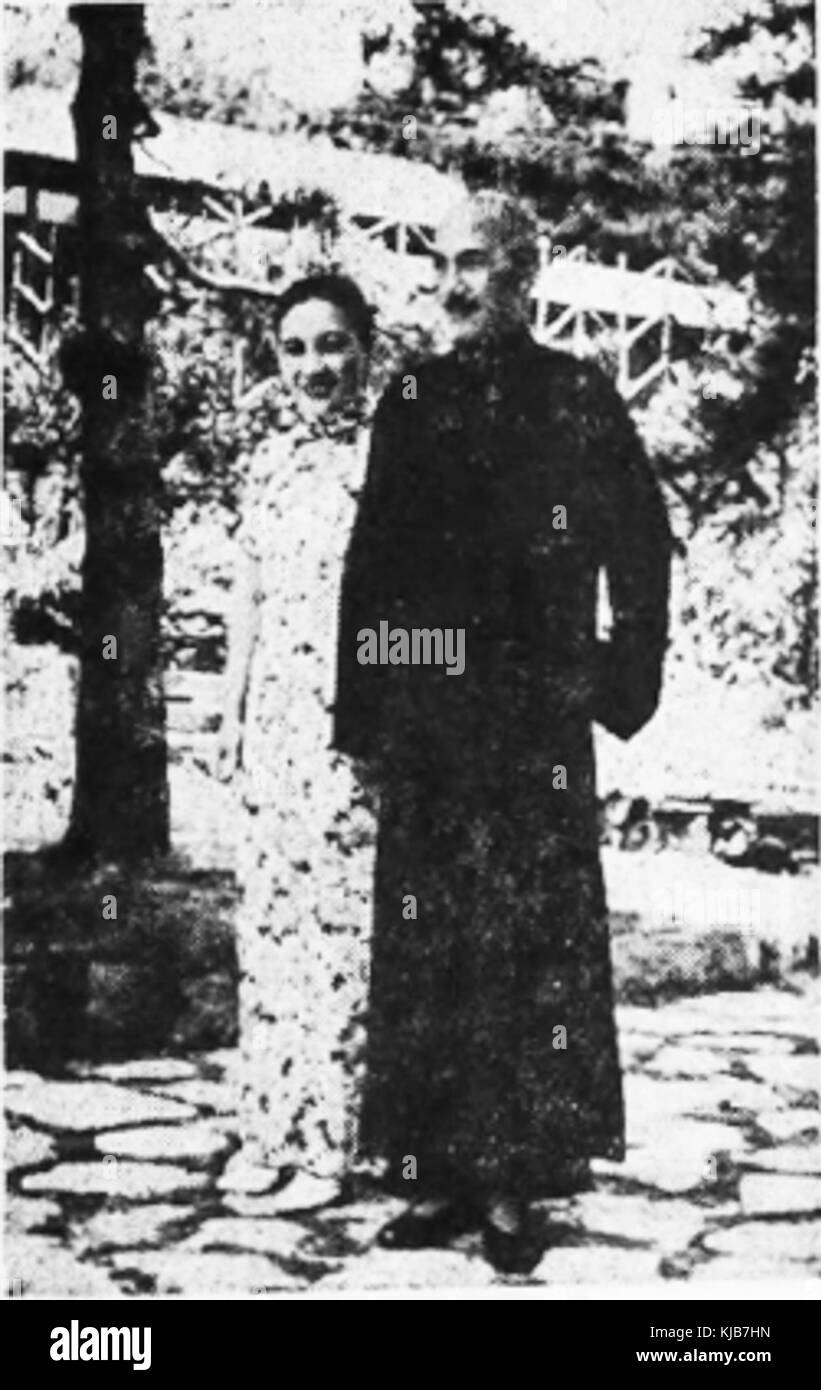 Chiang Kai Shek e Soong può ling Foto Stock
