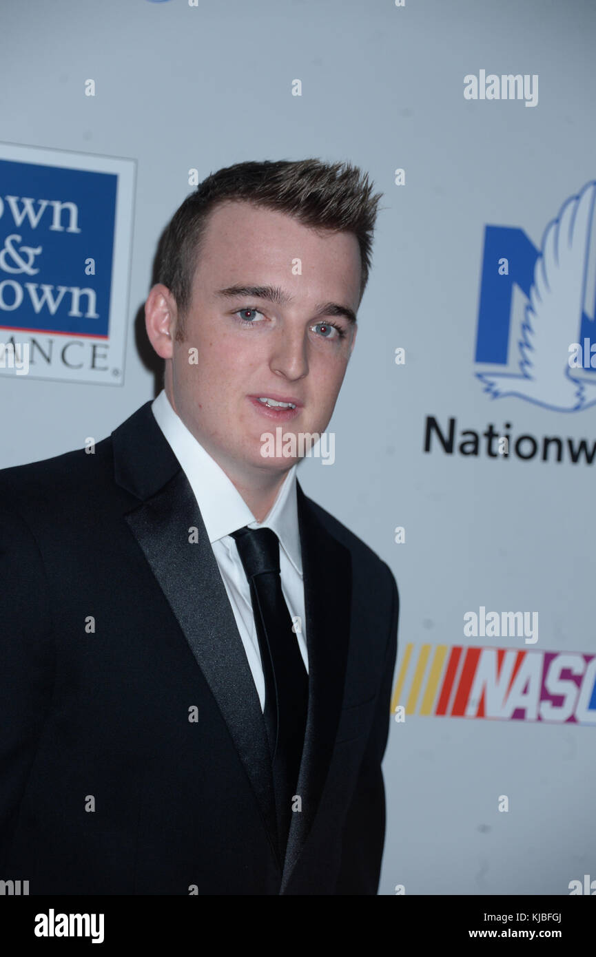 NEW YORK, NY - SETTEMBRE 27: Ty Dillon partecipa al Gala d'onore 2016 della NASCAR Foundation al Marriot Marquis il 27 settembre 2016 a New York Foto Stock