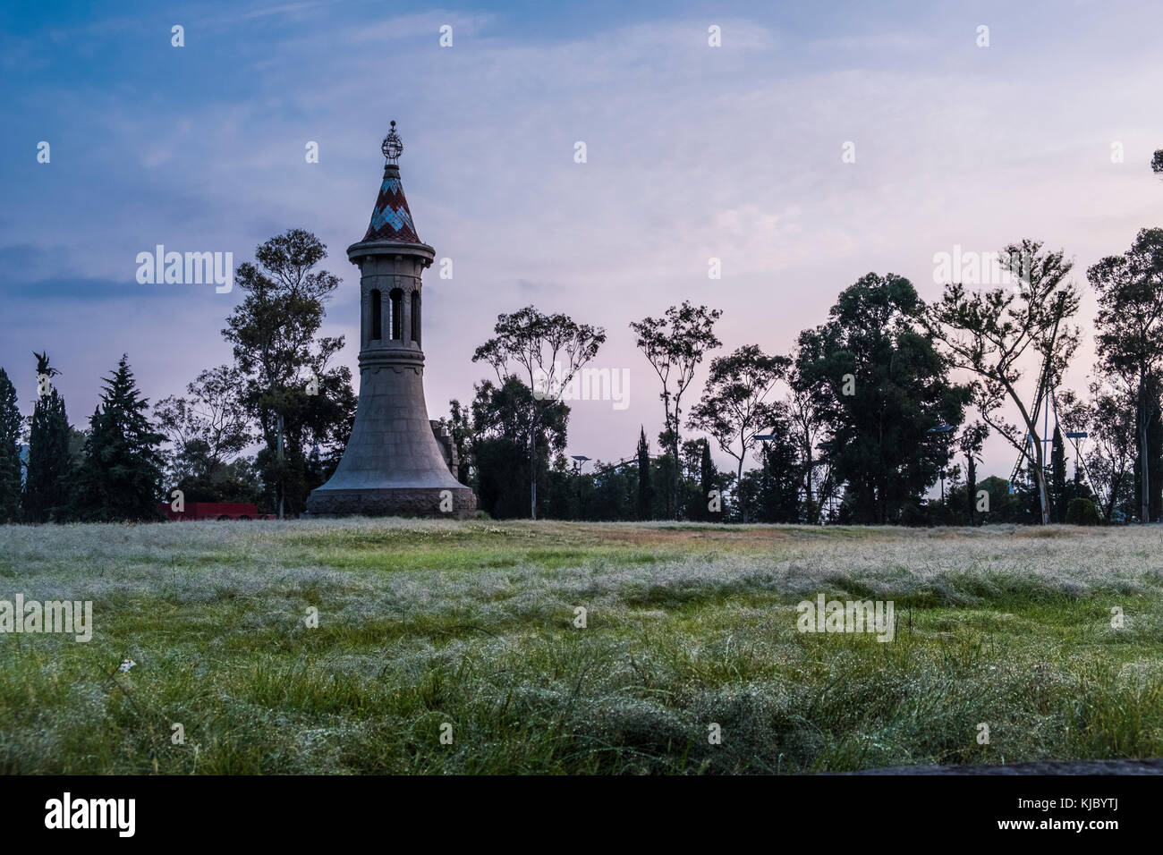 Torres de Chapultepec (navi di 4 serbatoi di stoccaggio di carcamo Dolores) Foto Stock