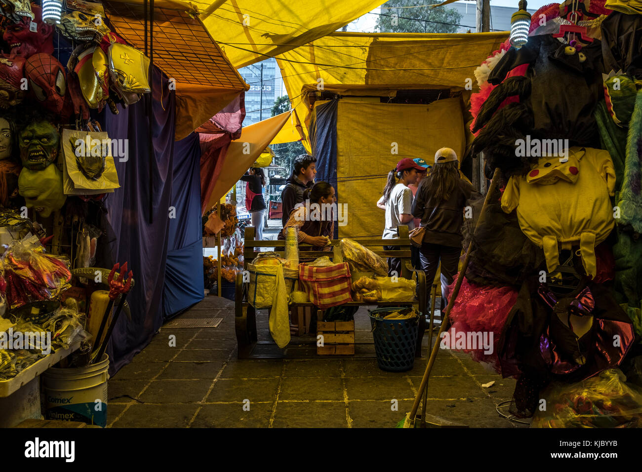 San Angel mercato. Mercado de San Angel, Città del Messico. Foto Stock