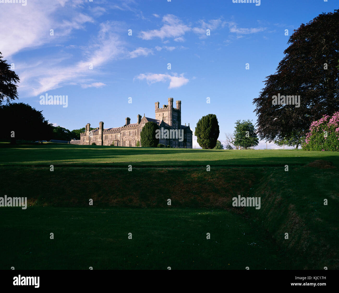 Crom Castle, Irlanda del Nord Foto Stock