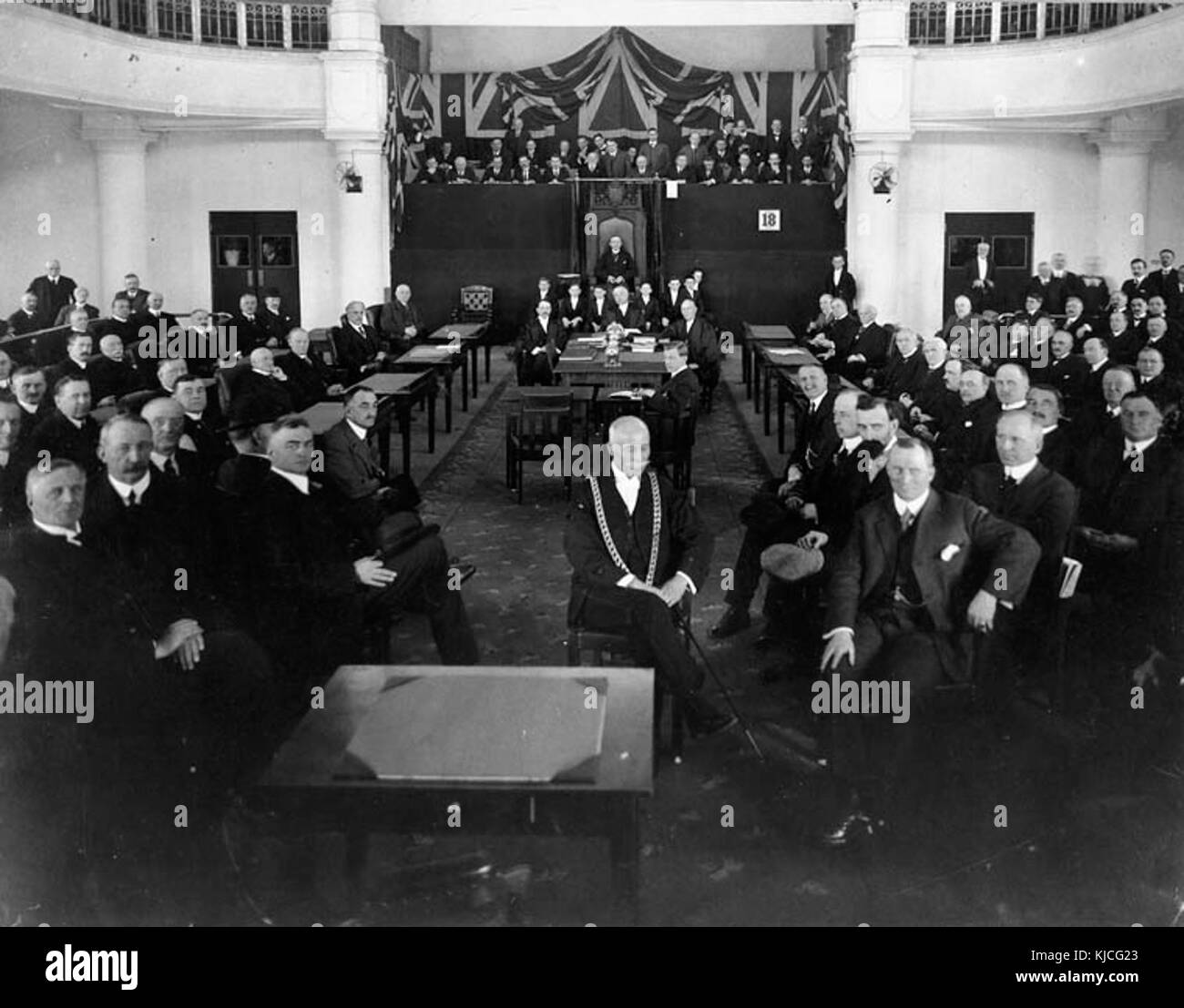 Prima sessione del XIII il Parlamento Foto Stock