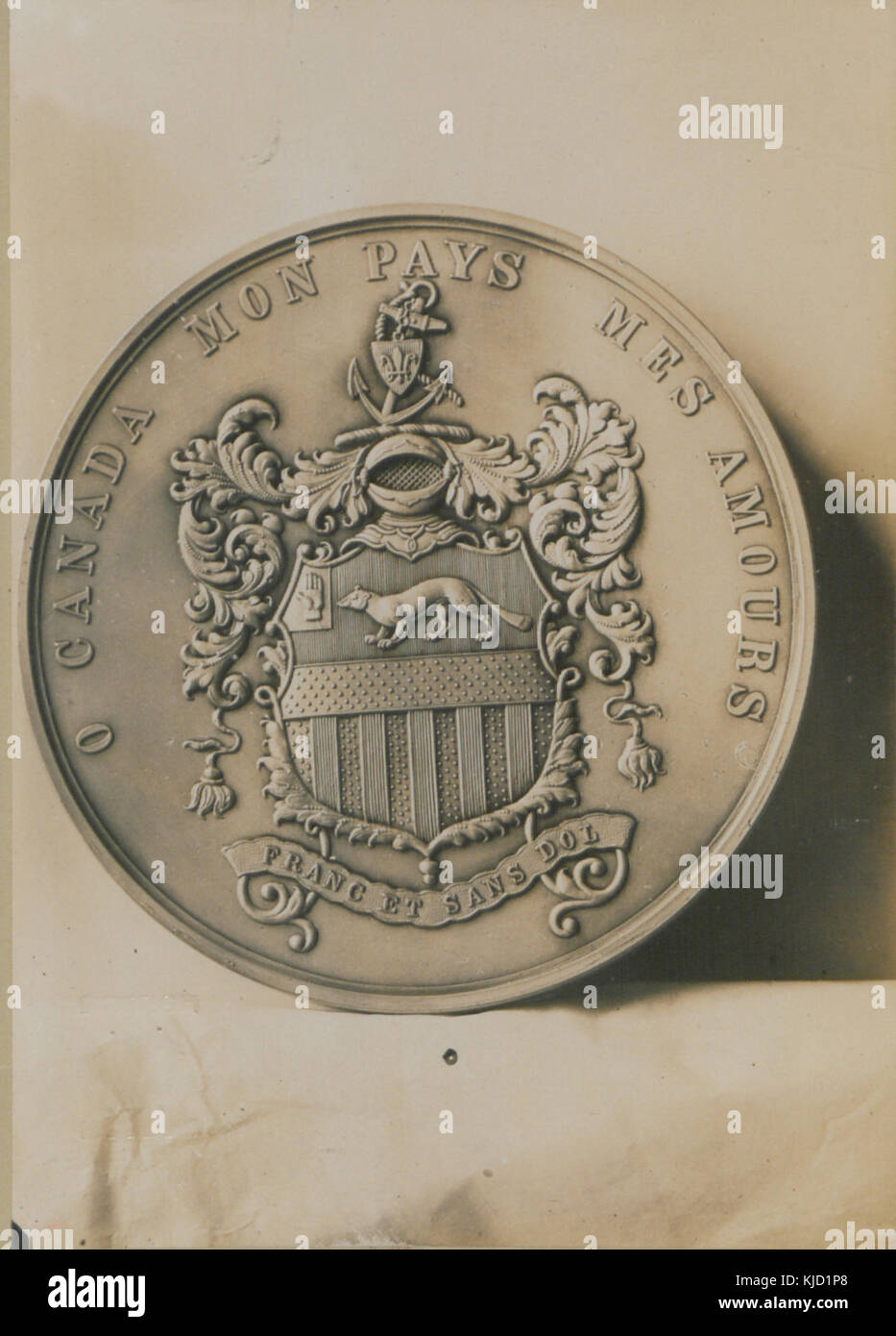 Cartier medaglia (HS85 10 29080A) Foto Stock