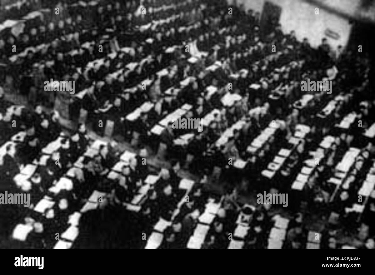 1946 Assemblea nazionale della Cina Foto Stock