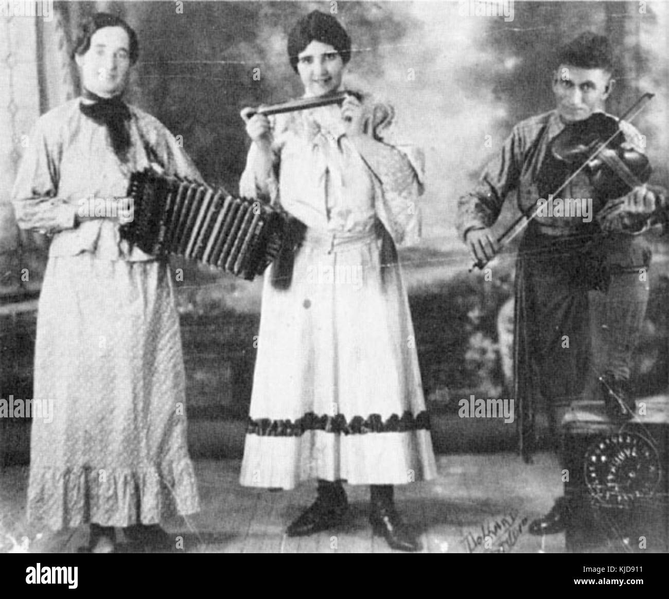 Bolducwithfellowbandmembers1928 Foto Stock