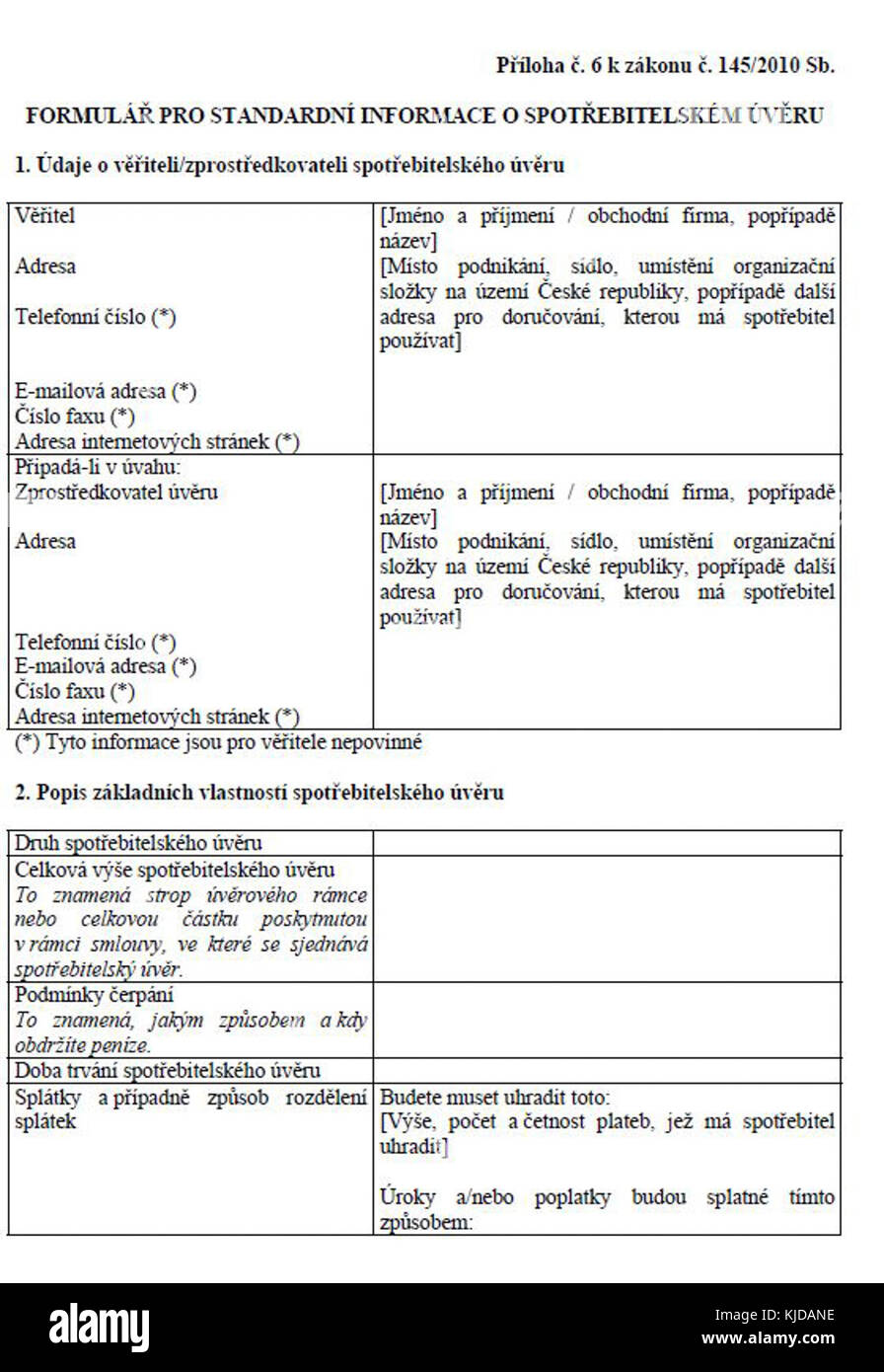 Modulo info stand spotr uver Foto Stock