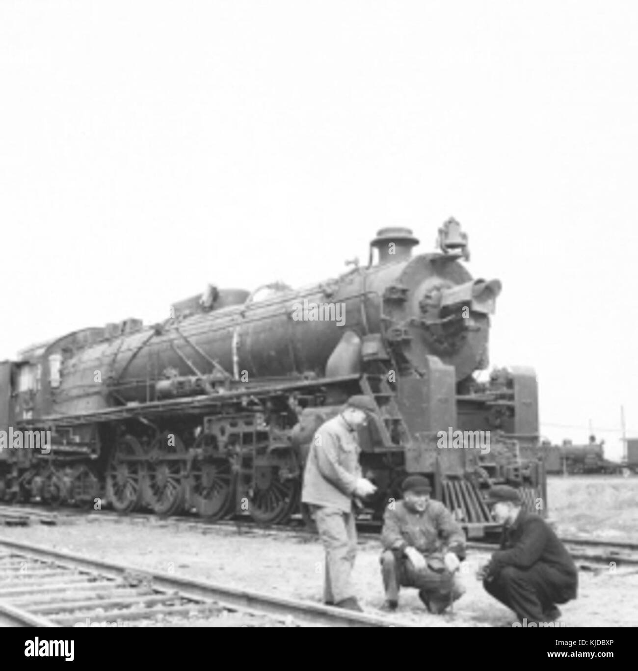 KF7 locomotiva a vapore a Qishuyan Foto Stock