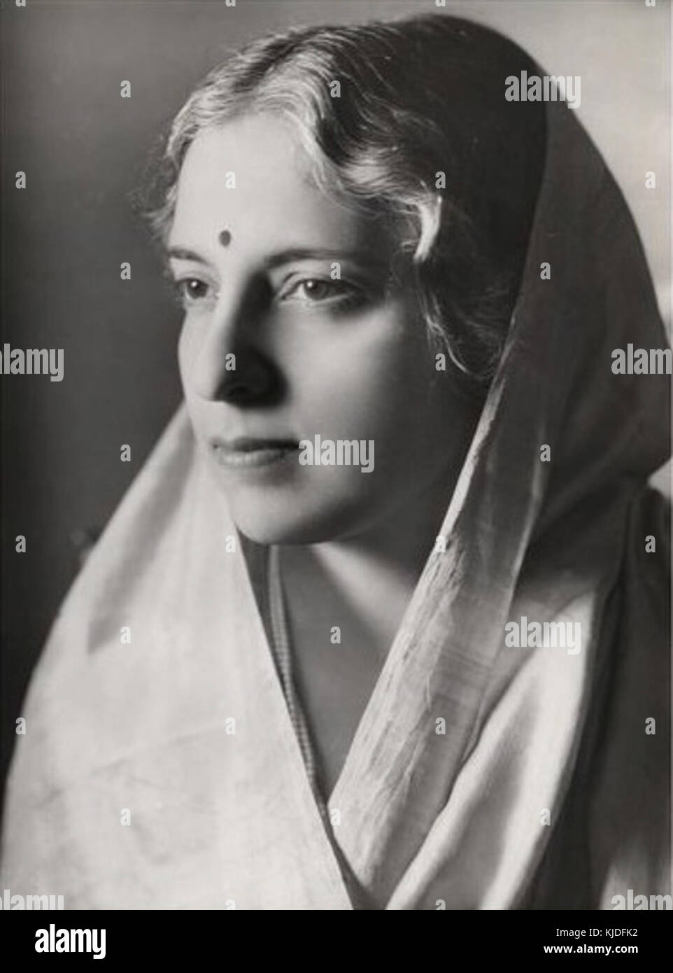 Vijaya Lakshmi Pandit Foto Stock