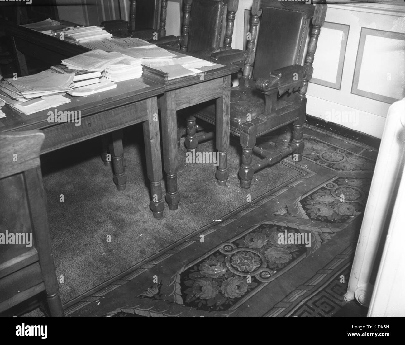 1949 althingi il vetro rotto del pianale Foto Stock