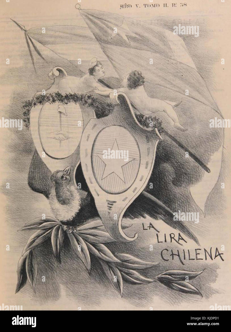 Chile Argentina (1906) Foto Stock