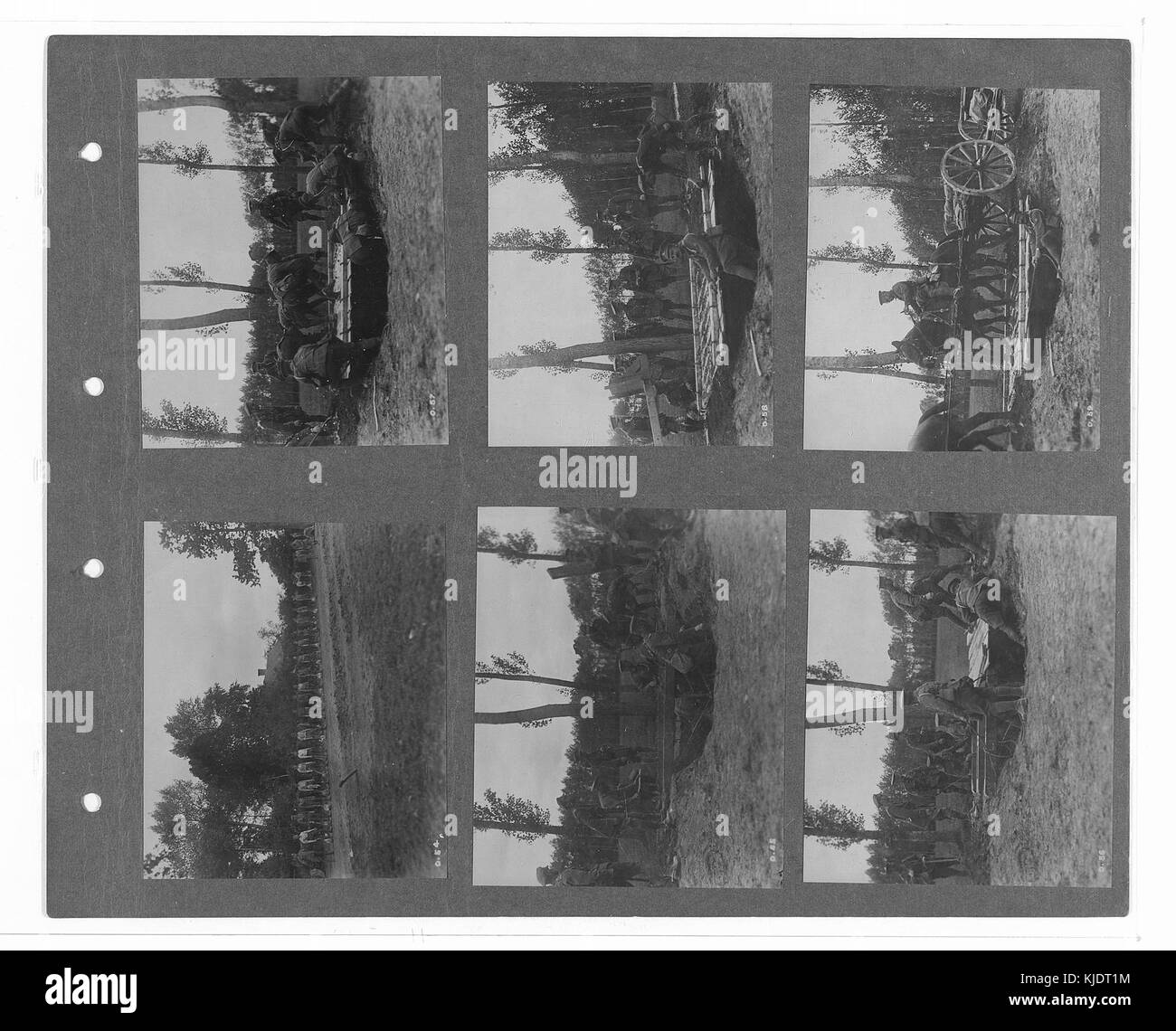 Canadian ufficiale di guerra fotografie (BL l.r.233.b.57.v1 f014r) Foto Stock