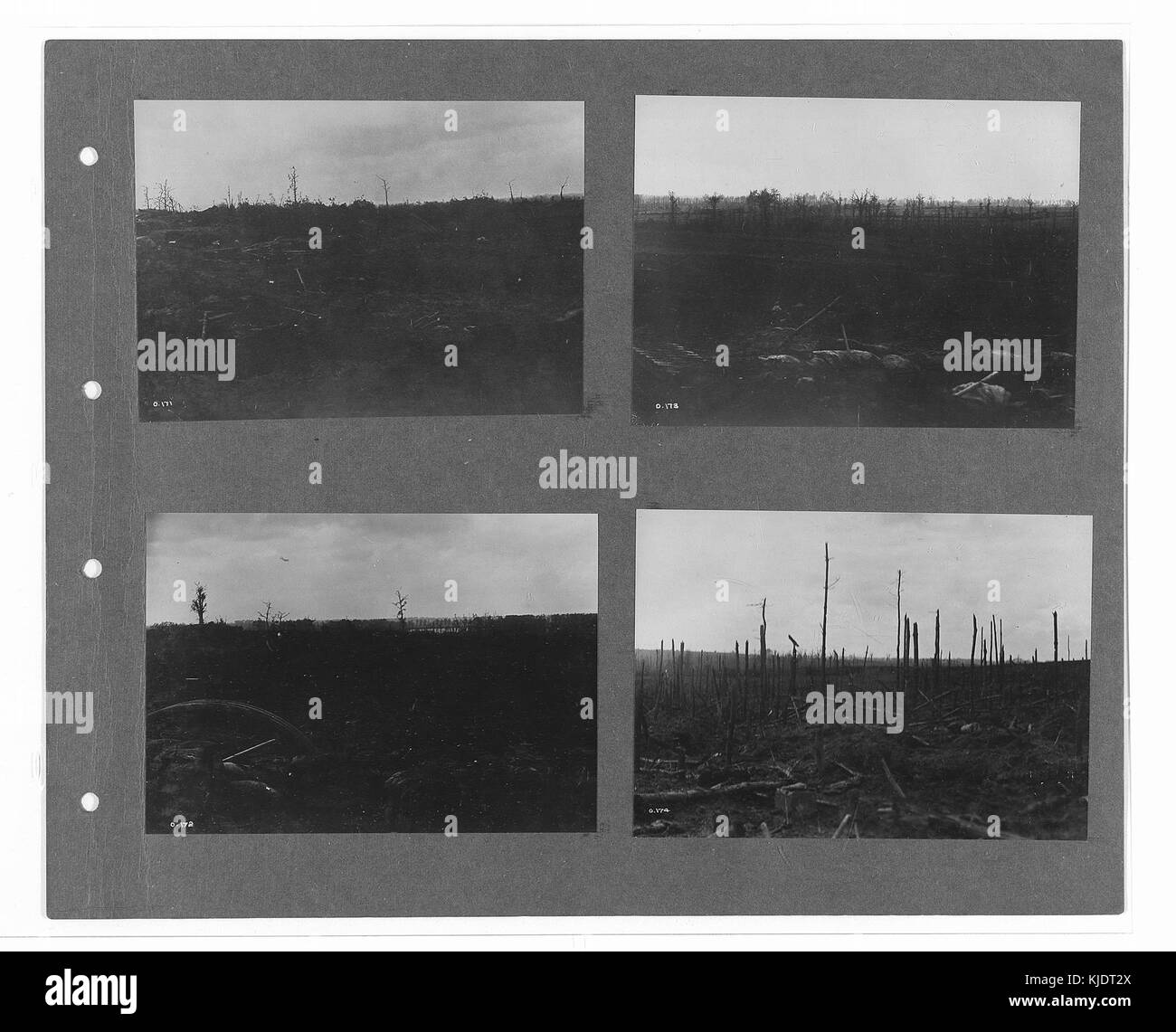 Canadian ufficiale di guerra fotografie (BL l.r.233.b.57.v1 f036r) Foto Stock