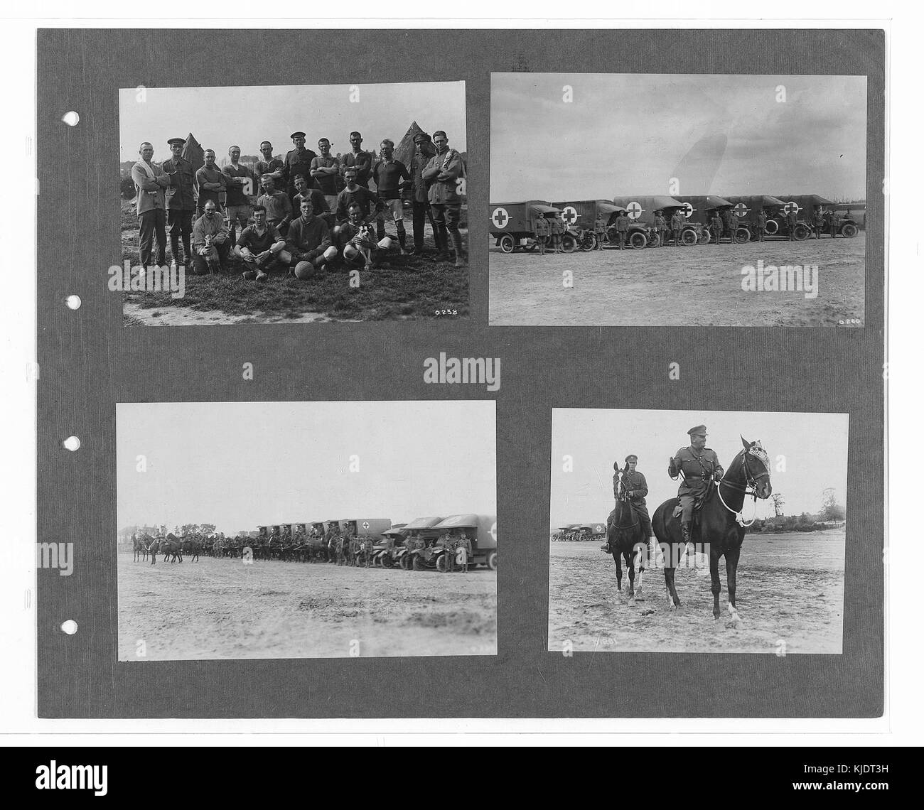 Canadian ufficiale di guerra fotografie (BL l.r.233.b.57.v1 f050r) Foto Stock