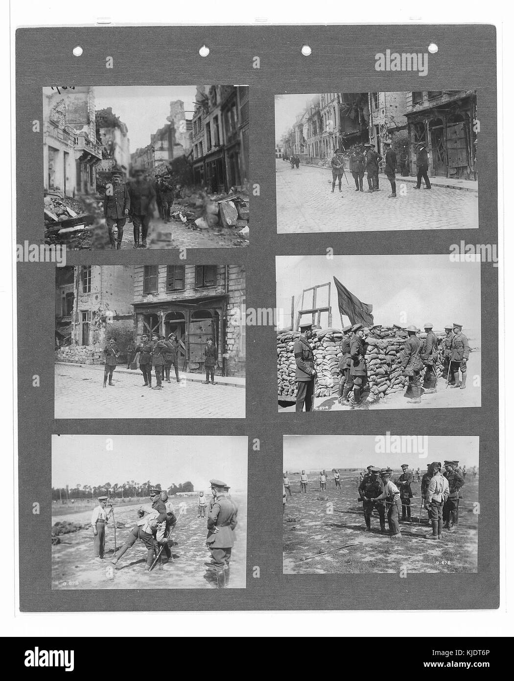 Questa fotografia fa parte della collezione Canadian Official War Photographs, che cattura un momento significativo durante la guerra. Le immagini documentano vari aspetti del ruolo dell'esercito canadese nella prima guerra mondiale. Foto Stock