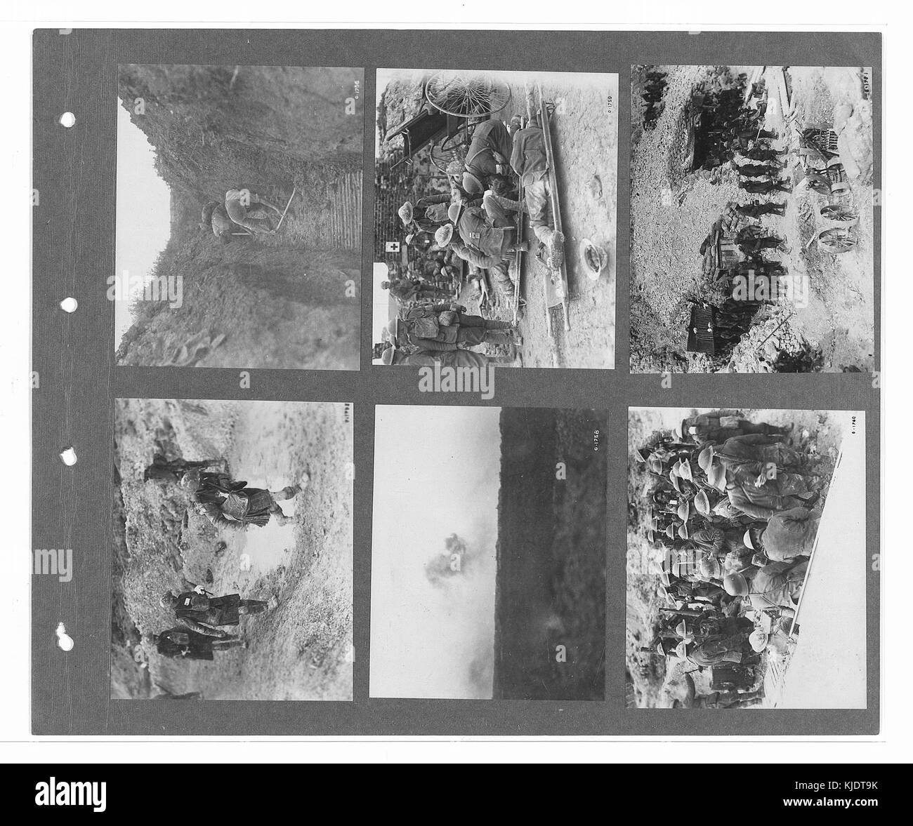 La collezione Canadian Official War Photographs, ospitata presso la British Library, contiene immagini che documentano i soldati canadesi e il loro coinvolgimento nella prima guerra mondiale. Queste fotografie sono importanti testimonianze storiche del ruolo del Canada nella guerra. Foto Stock