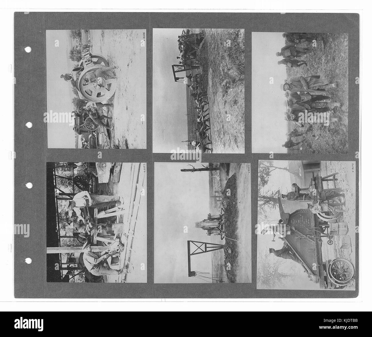 Canadian ufficiale di guerra fotografie (BL l.r.233.b.57.v3 f041r) Foto Stock