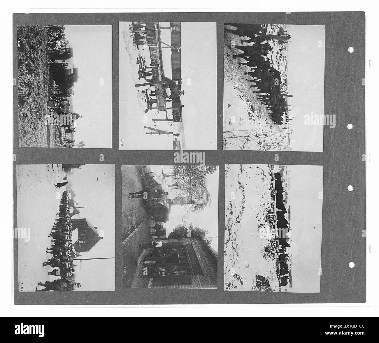 Canadian ufficiale di guerra fotografie (BL l.r.233.b.57.v3 f060r) Foto Stock