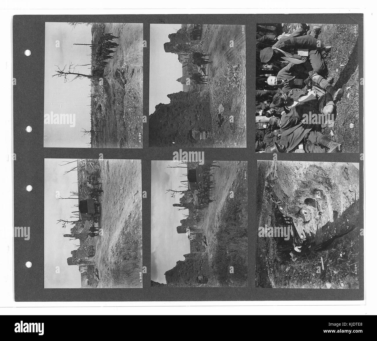 Canadian ufficiale di guerra fotografie (BL l.r.233.b.57.v4 f023r) Foto Stock