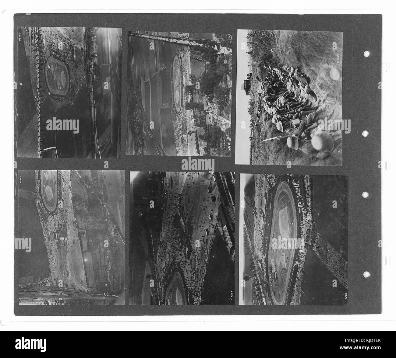 Canadian ufficiale di guerra fotografie (BL l.r.233.b.57.v4 f028r) Foto Stock