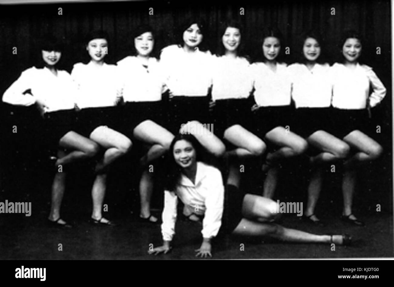 Wang Renmei e chiaro di luna la troupe Foto Stock