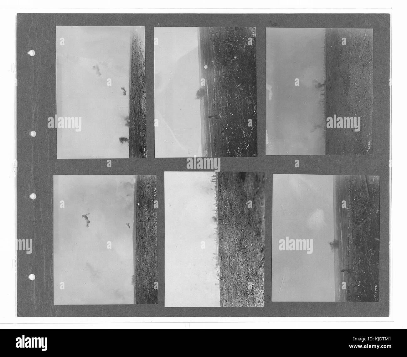 Canadian ufficiale di guerra fotografie (BL l.r.233.b.57.v2 f029r) Foto Stock