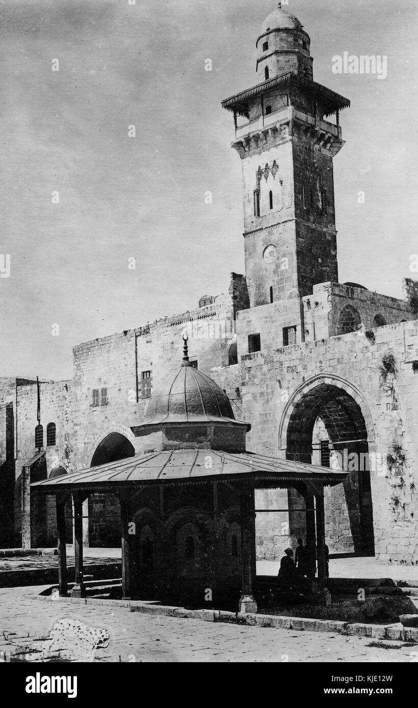 (R L) Thomas Edward Lawrence, righello giordani emiro Abdullah & BRITISH GEN. EDMUND ALLENBY che conquistarono la Palestina dagli ottomani pongono INSIEME IN JD741 013 Foto Stock