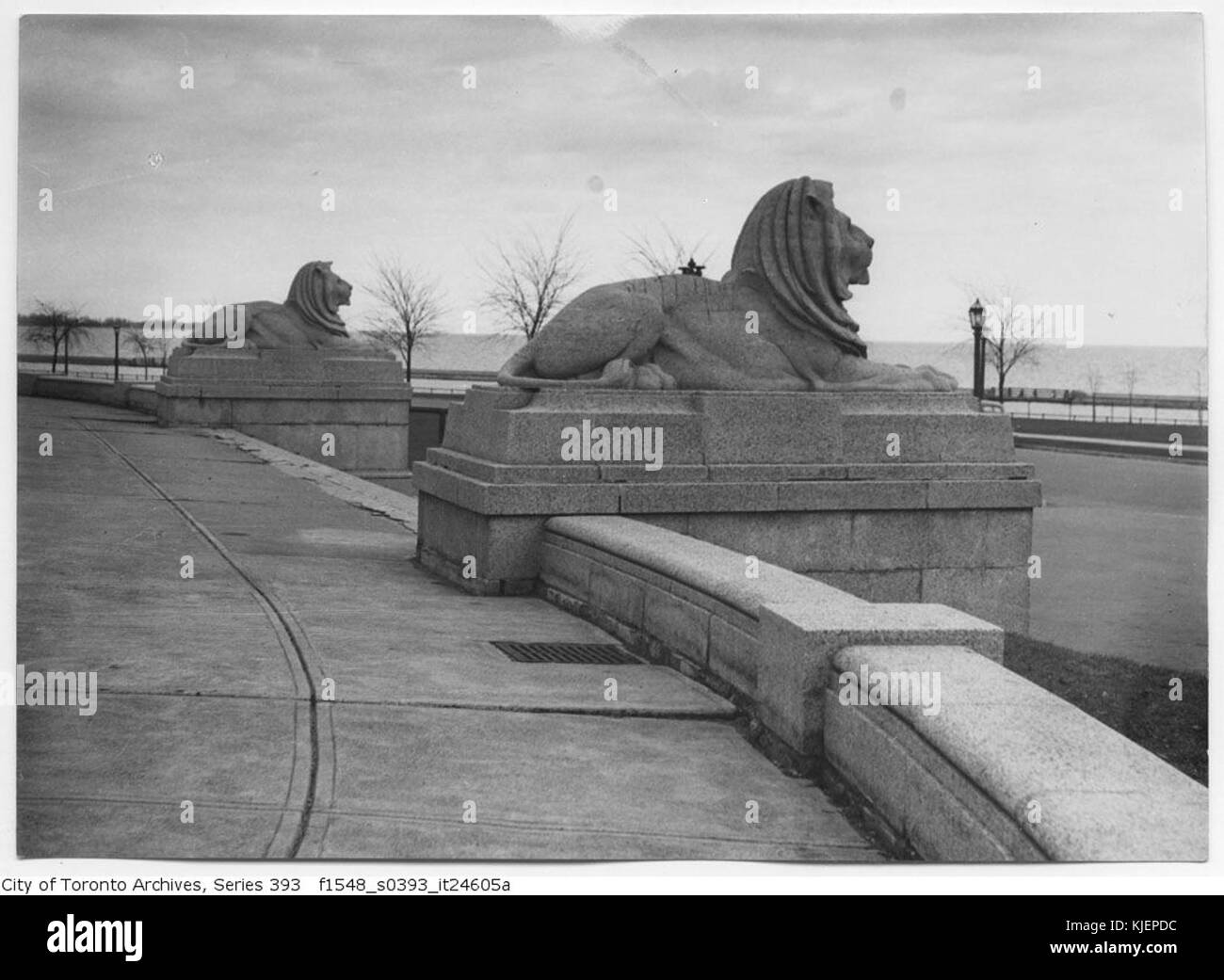 Ontario Govt edificio Lions 1936 Foto Stock