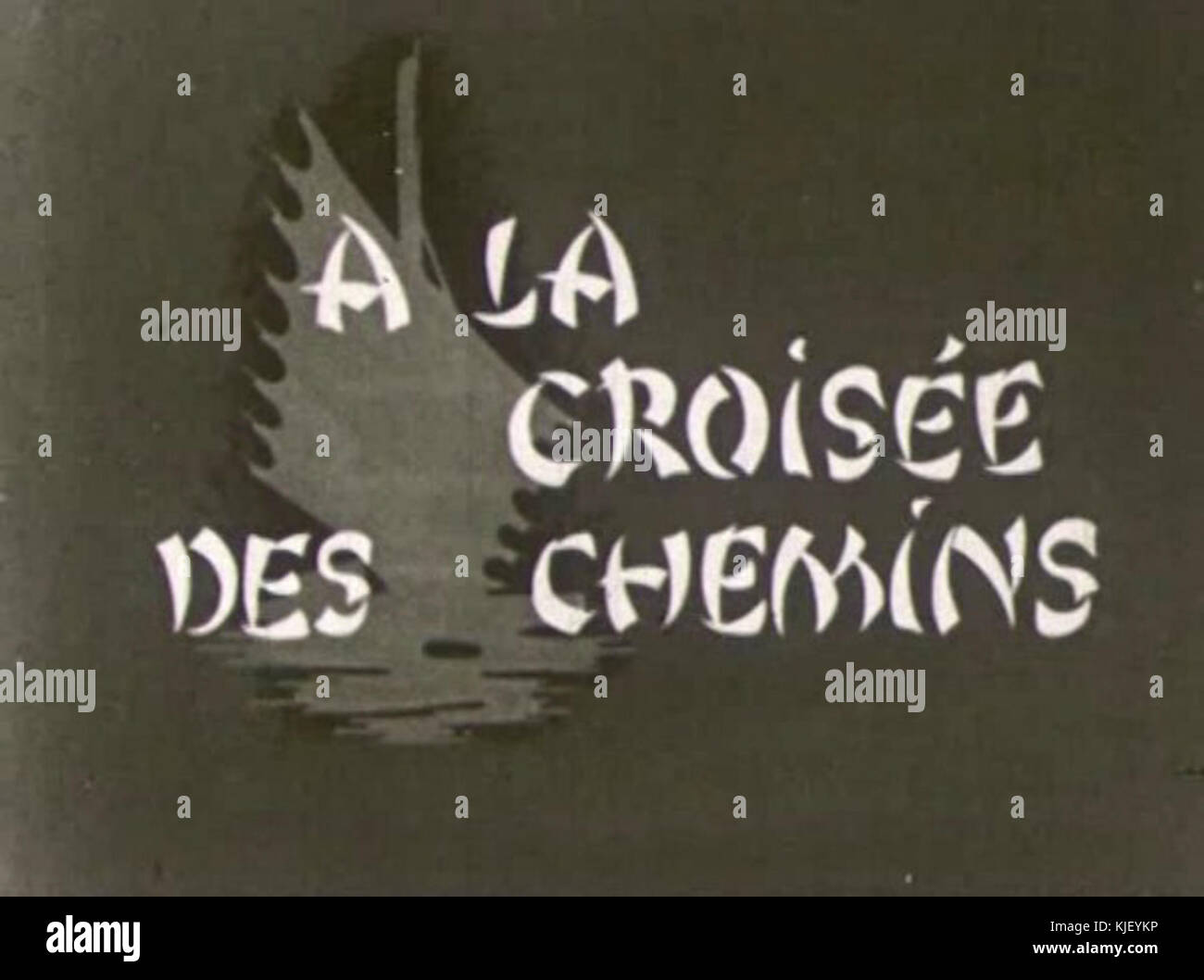 A la croisee des chemins generique Foto Stock