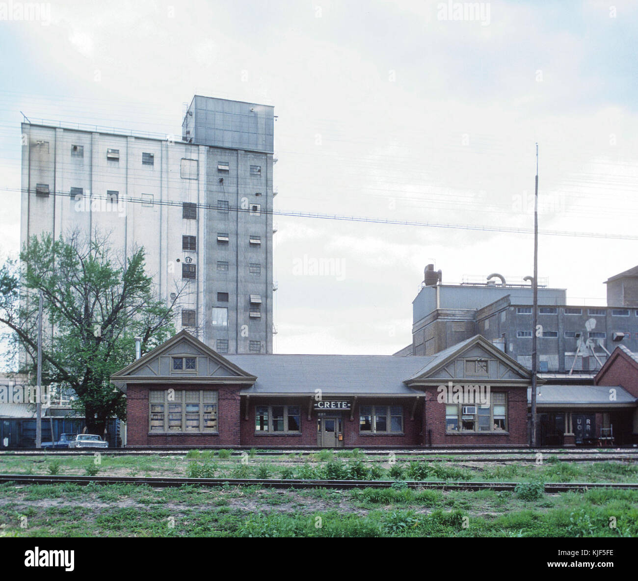 BN in creta, Neb. Nel maggio 1980 (28794434852) Foto Stock