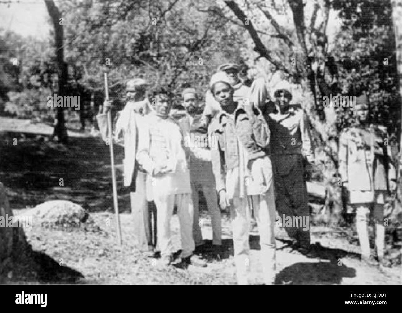 Il dott. Babasaheb Ambedkar in Nepal 1956 Foto Stock