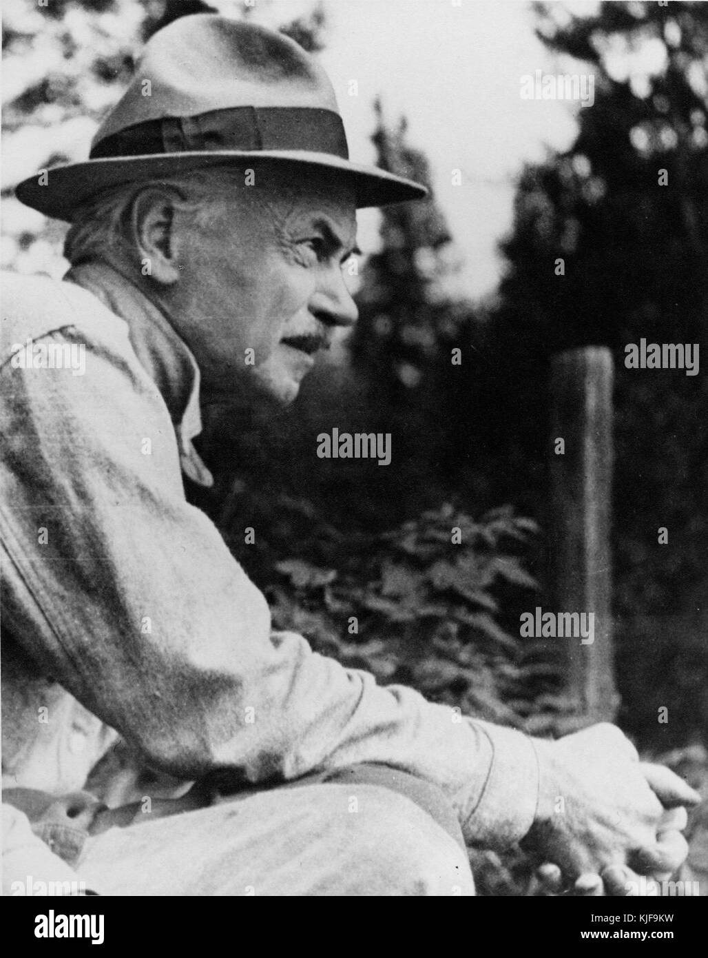 James Watson Curran, picchio rosso maggiore il foro, 1930s Foto Stock