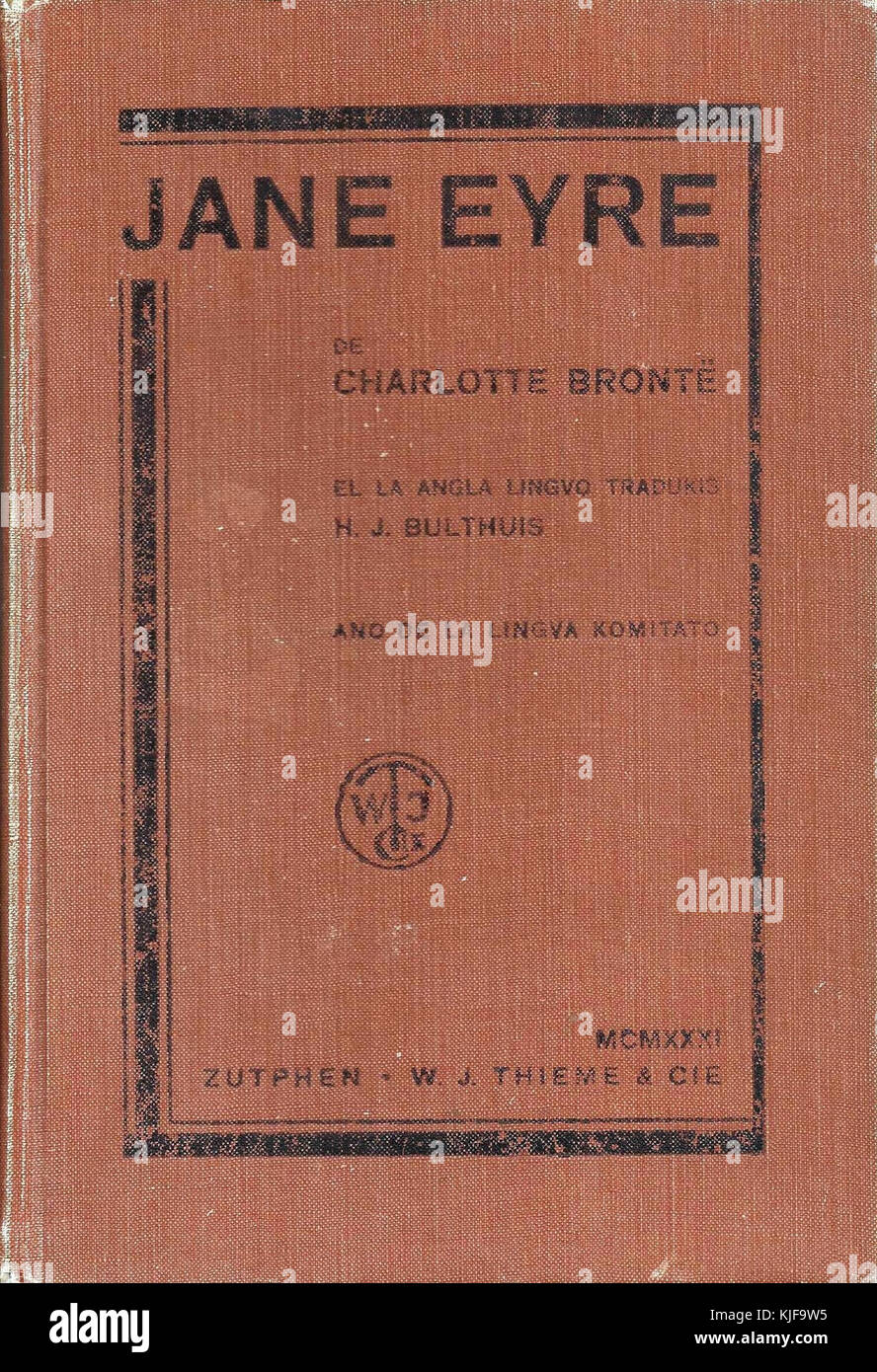 1931 Jane Eyre Foto Stock