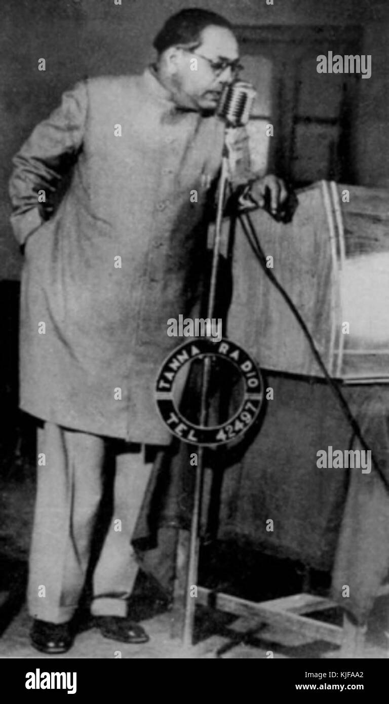 176 babasaheb ambedkar Foto Stock