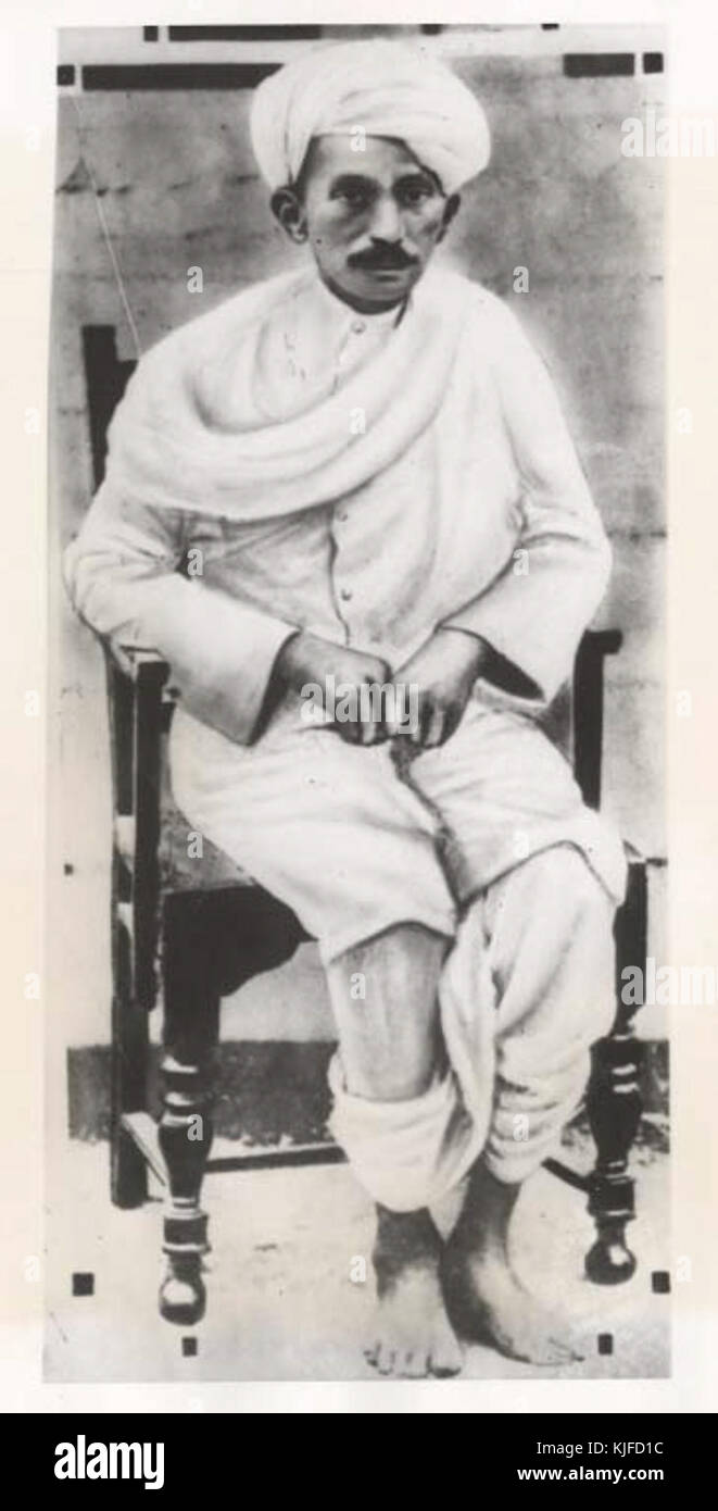 Gandhi in 1922 Foto Stock