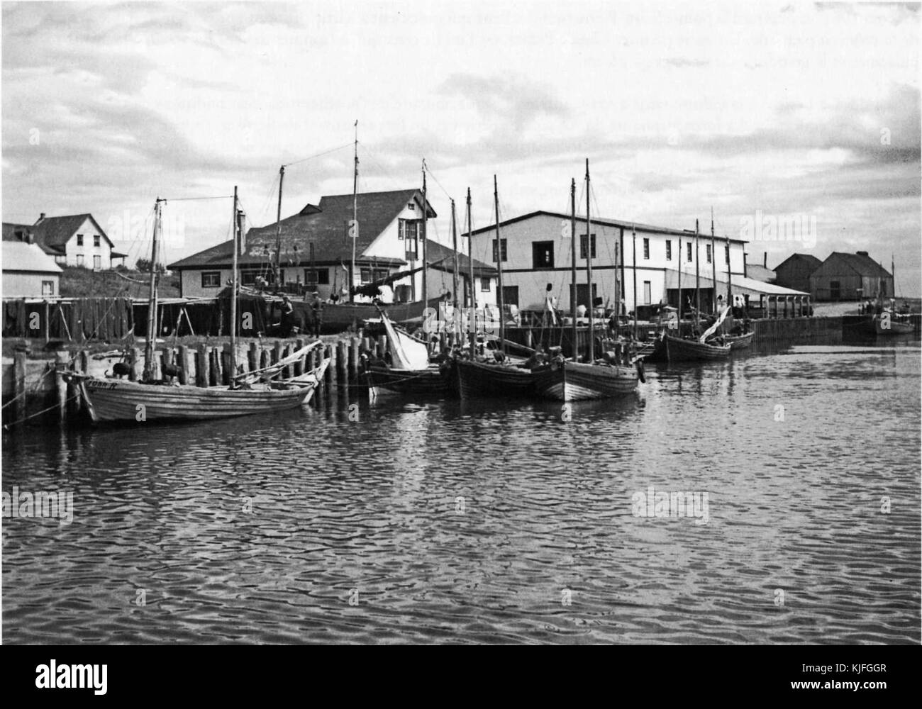 L Anse a Beaufils 1949 Foto Stock