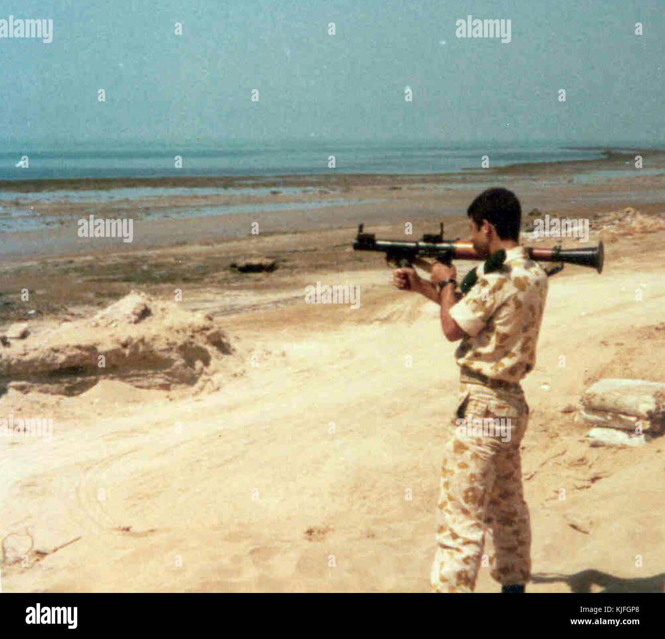 Il persiano berretti verdi 18 Foto Stock