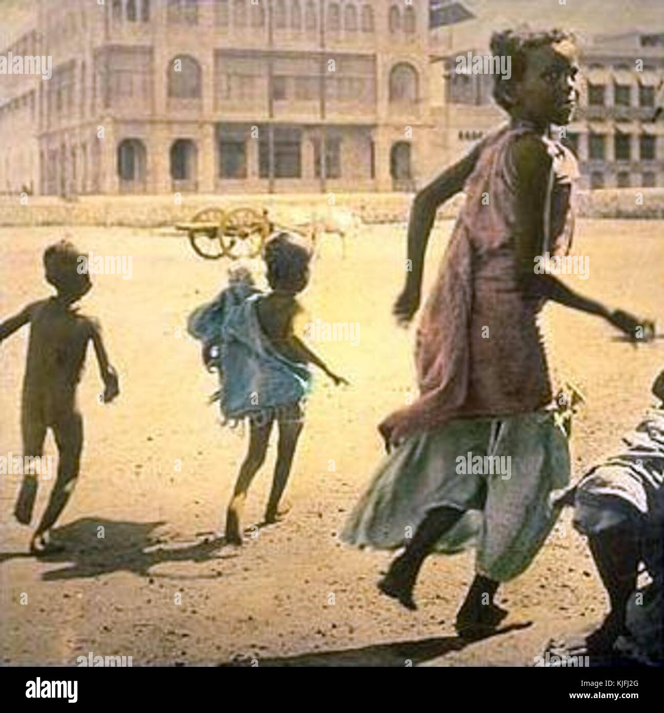 William Henry Jackson fuggono dalla fotocamera Foto Stock