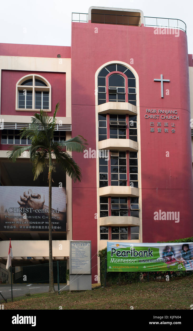 Pasir Panjang la Chiesa di Cristo, Singapore Foto Stock