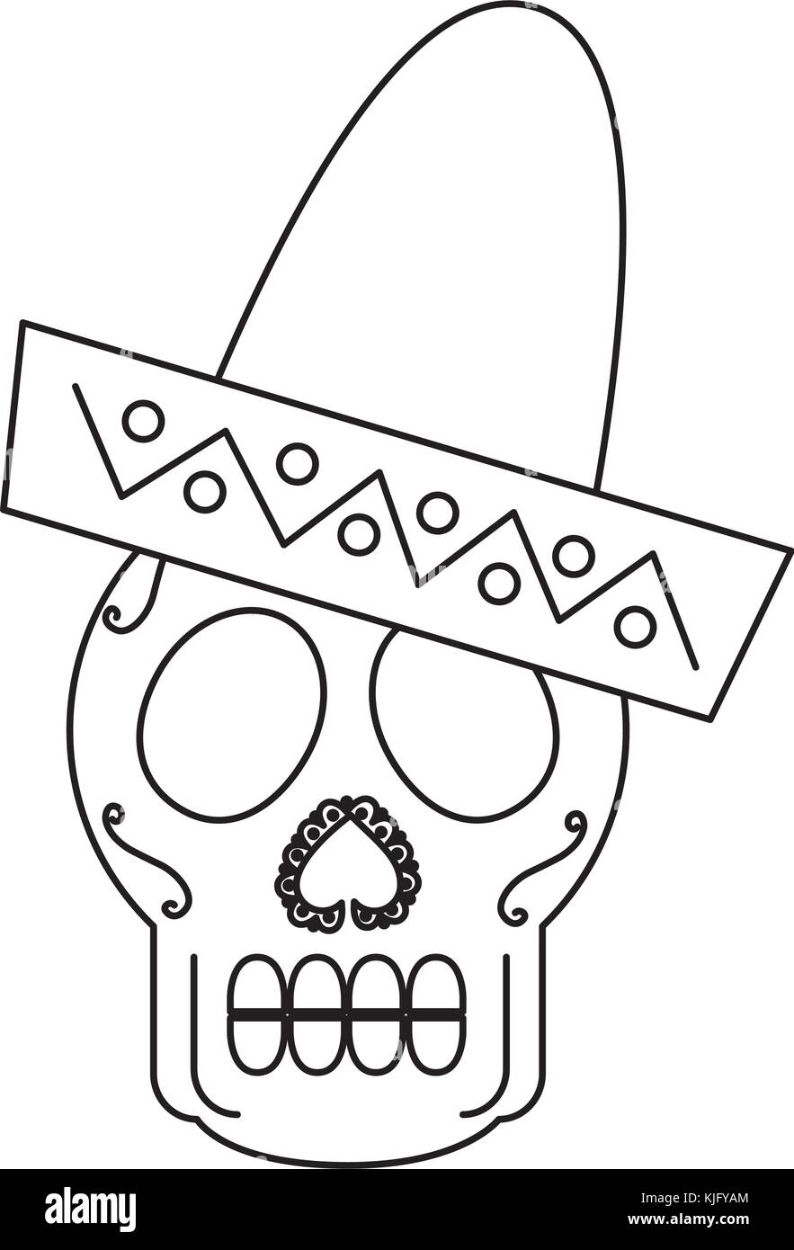 La cultura del Messico immagine dell'icona Illustrazione Vettoriale