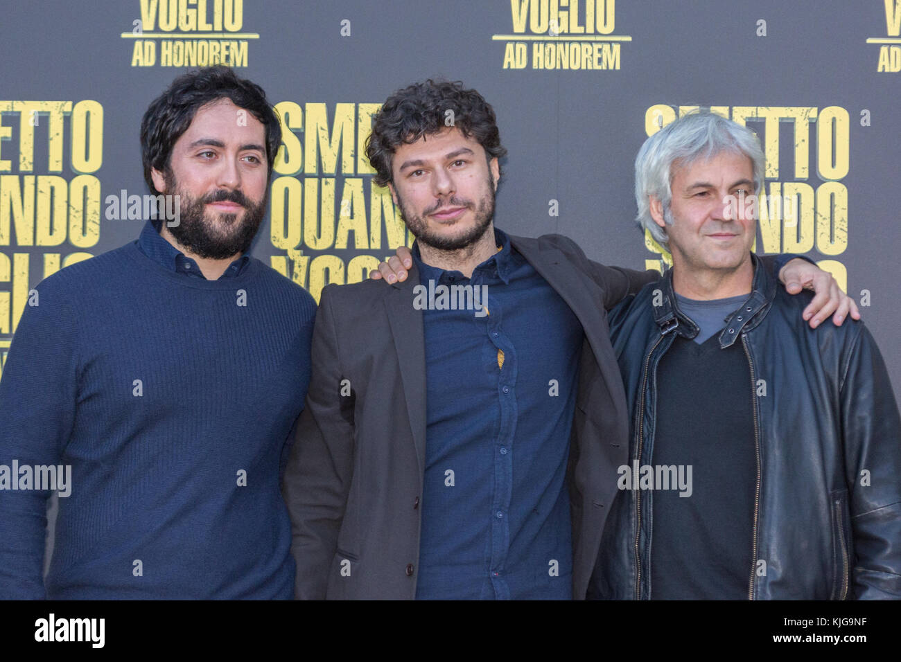 Fotocellula per la presentazione del film: 'Mi fermo quando voglio, per onorare' Foto Stock