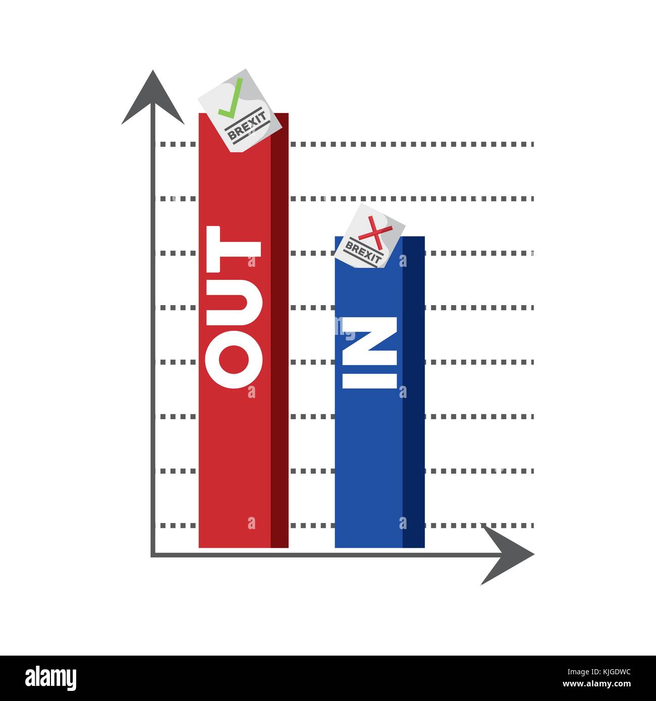 Brexit design concept Illustrazione Vettoriale